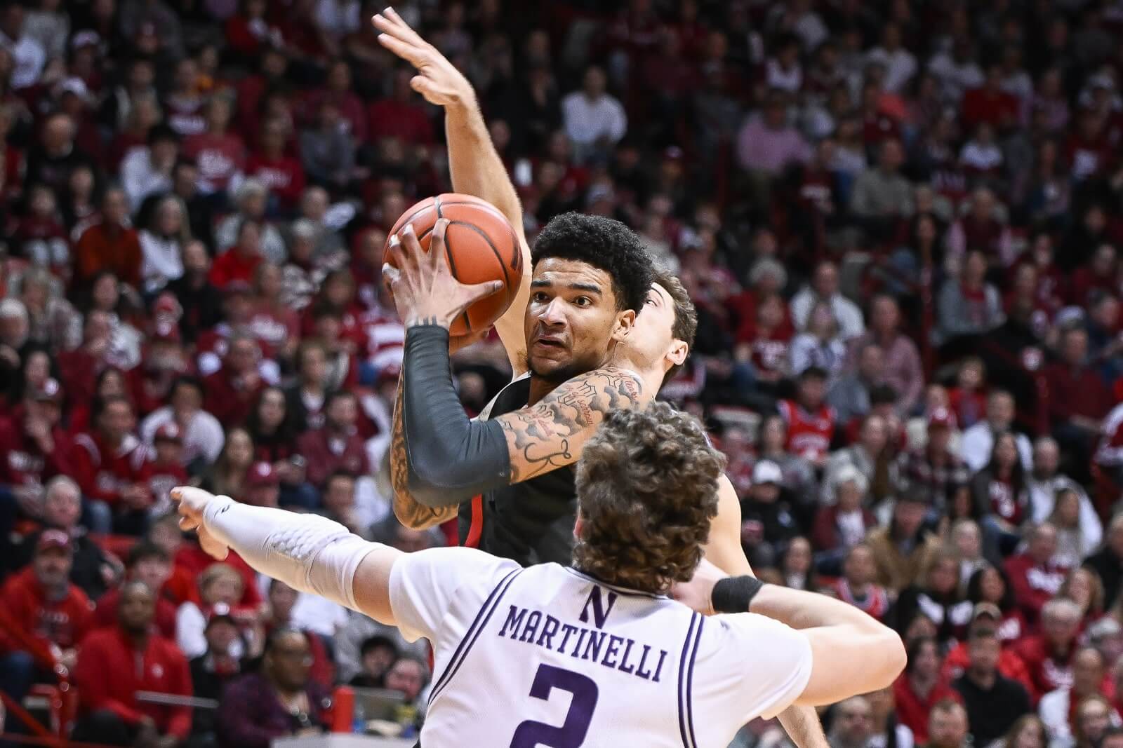 "Northwestern Secures Key Road Win with 76-72 Victory Over Indiana"