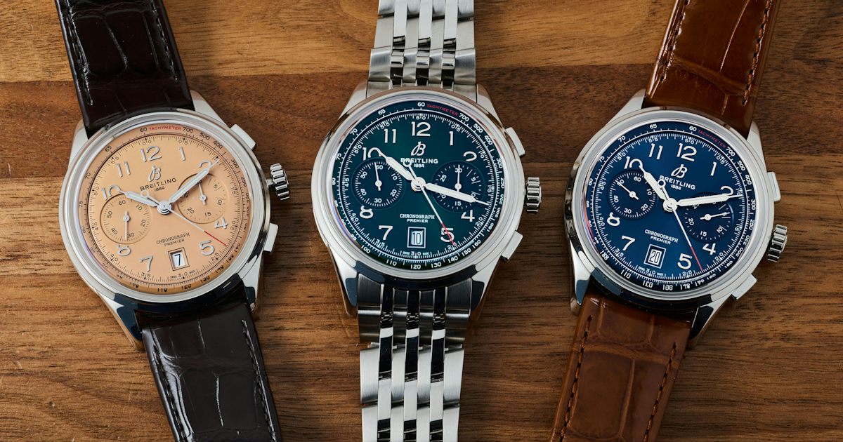 Featured image for Breitling's Latest Watch Releases: A Stylish and Sporty Collection.