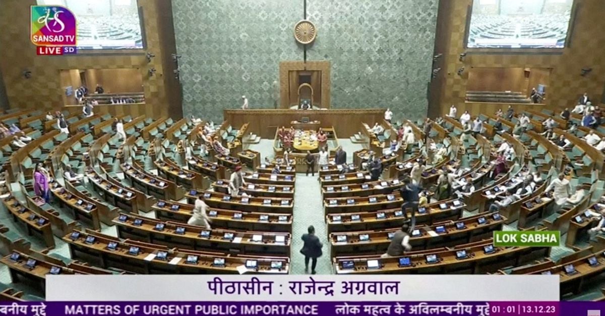 Featured image for "Security Breach: Man's Smoke Can Stunt Shocks Indian Parliament"