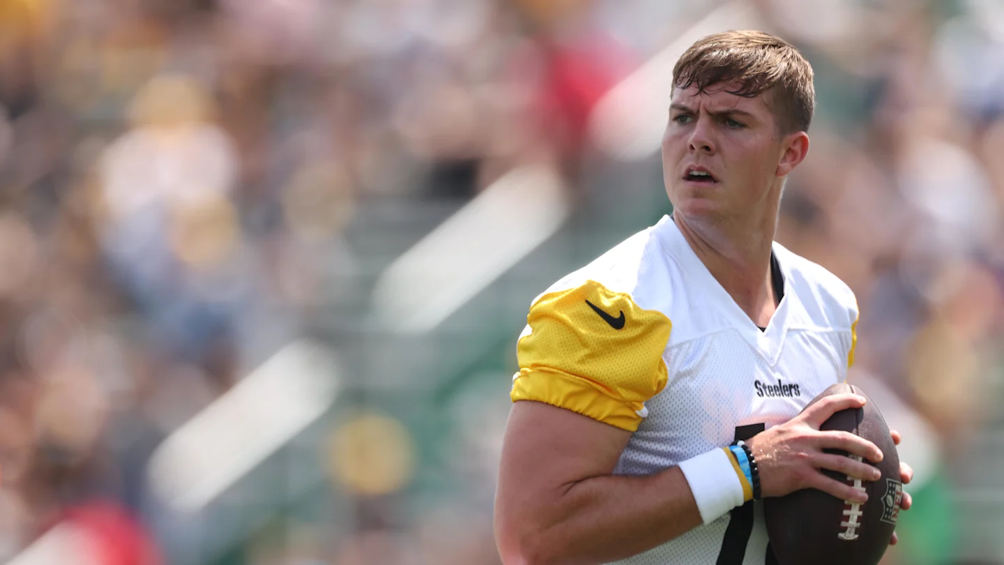Featured image for Steelers Rookie QB Will Howard Sidelined by Hand Injury