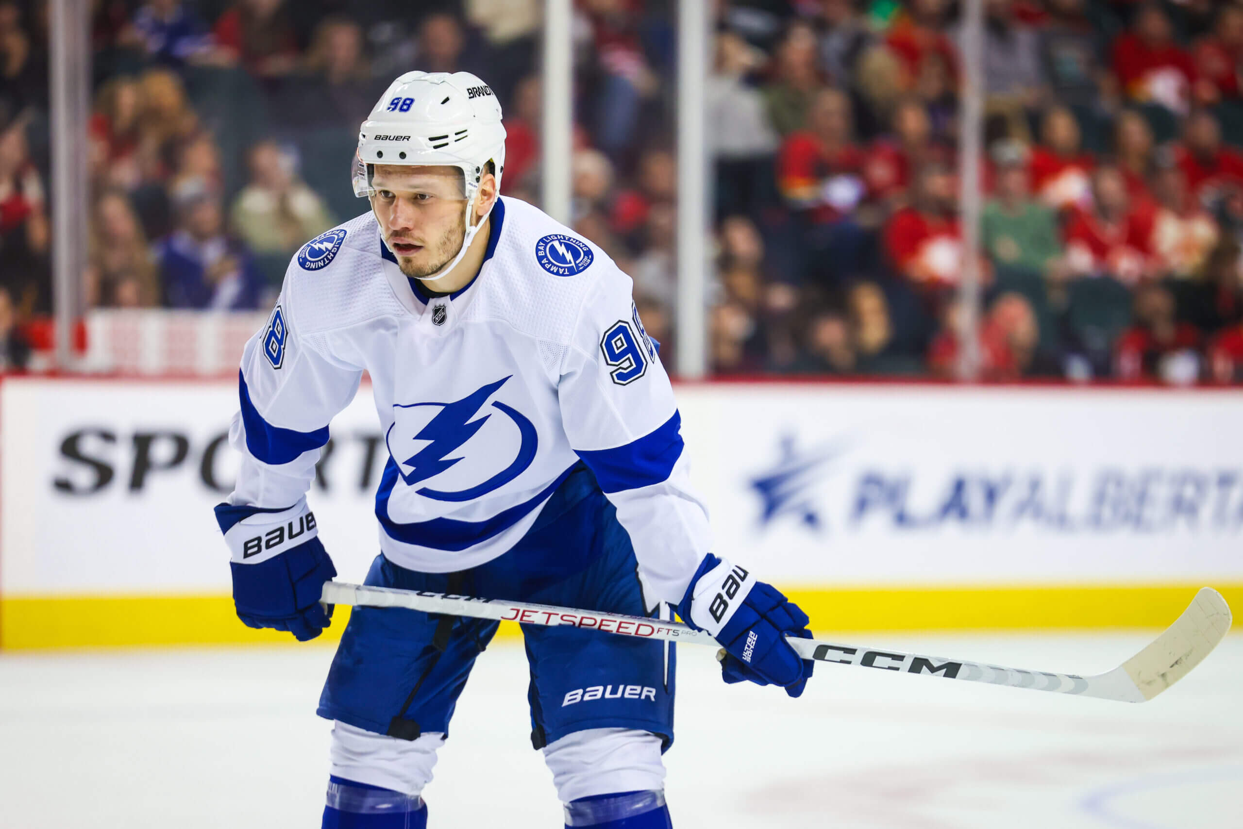 Mikhail Sergachev Stretchered Off Ice with Lower-Body Injury in Traumatic Scene