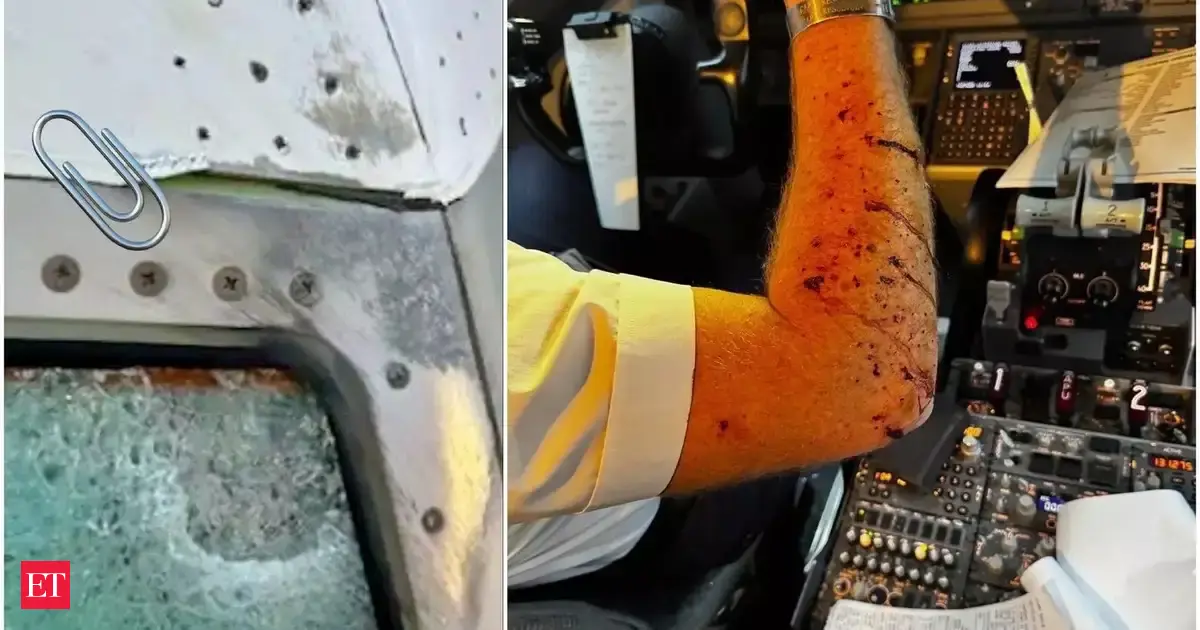 Featured image for United Airlines 737 MAX Diverts and Cracks Windshield After Mysterious Object Encounter