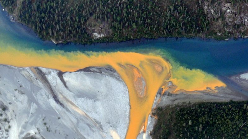 Featured image for Melting Permafrost Turns Alaskan Rivers Orange and Acidic