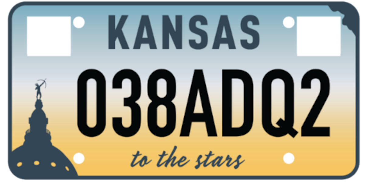 Featured image for Kansans Vote for Ad Astra License Plate Design in Landslide Decision