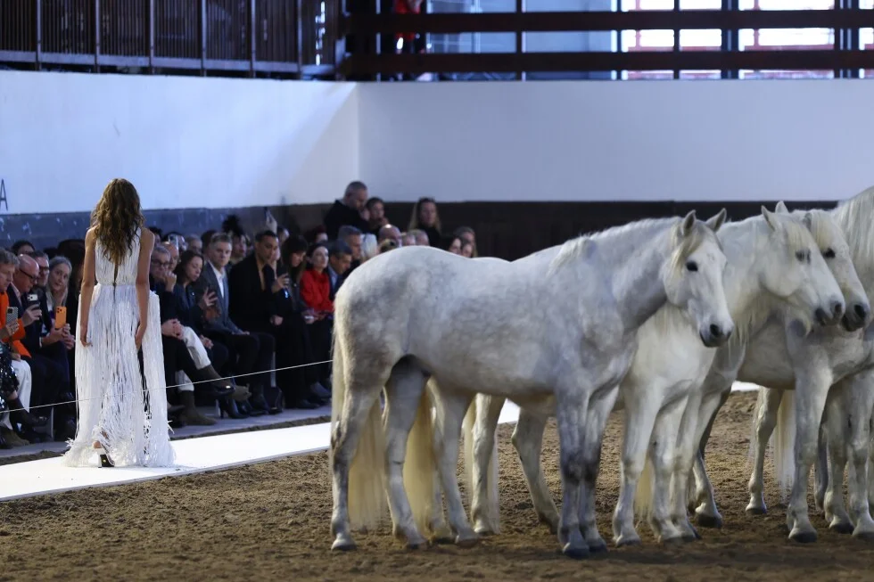 Horses headline Stella McCartney's eco-forward Paris show