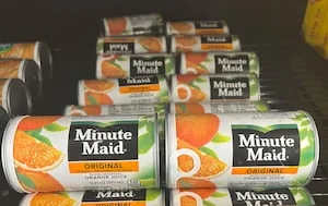 Coca-Cola ends Minute Maid frozen juice line after eight decades