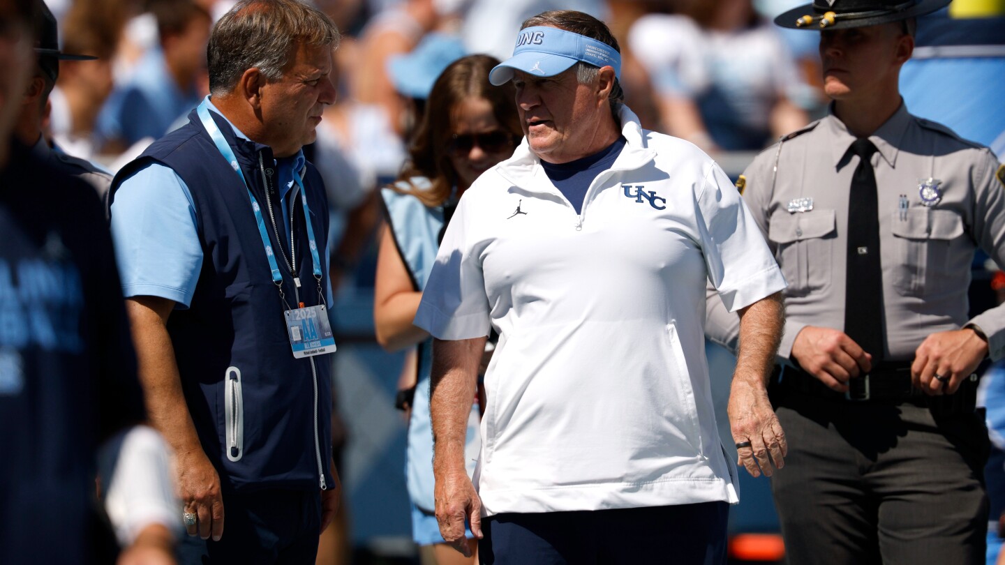 Featured image for UNC Football Faces Challenges Amid Belichick's Troubled College Experiment