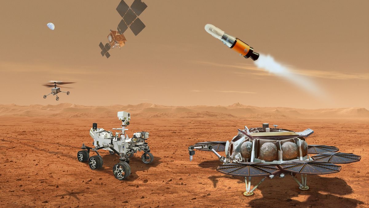 NASA's Mars Sample Return Mission Faces Budget Concerns and Review Challenges