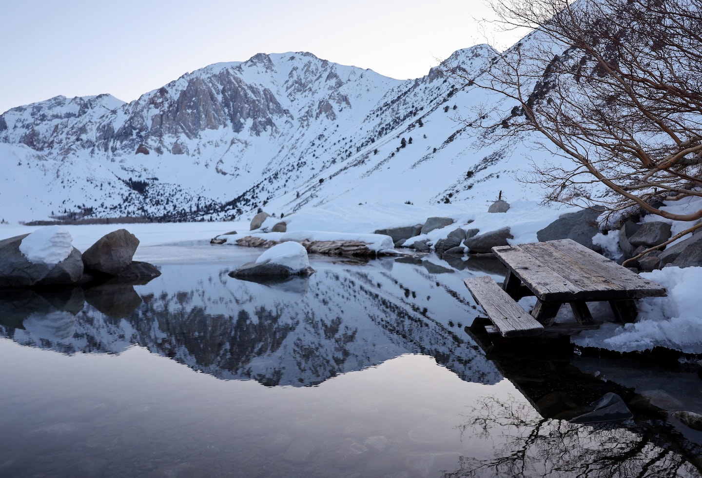 California's Sierra Snowpack Melting Rapidly Amid Heat Wave