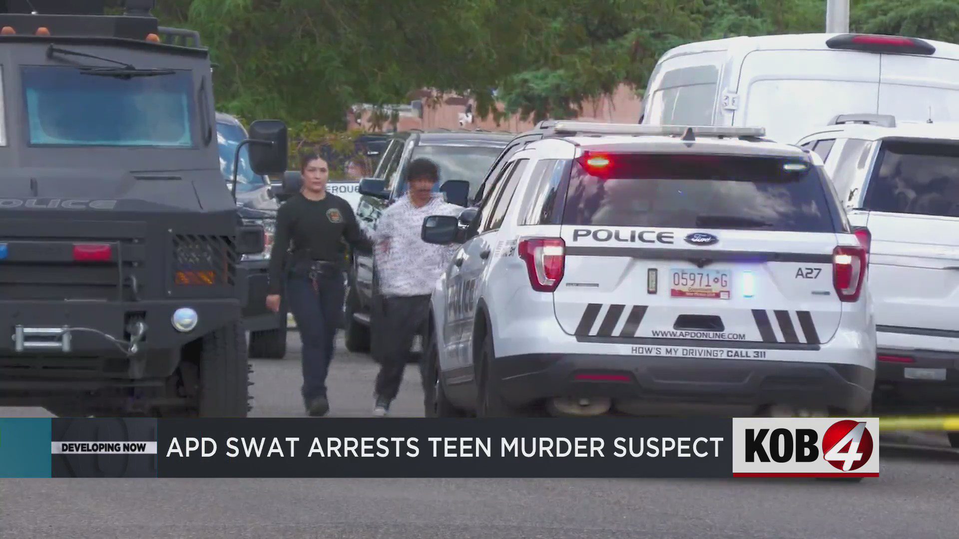 Teen Murder Suspect Apprehended by APD SWAT