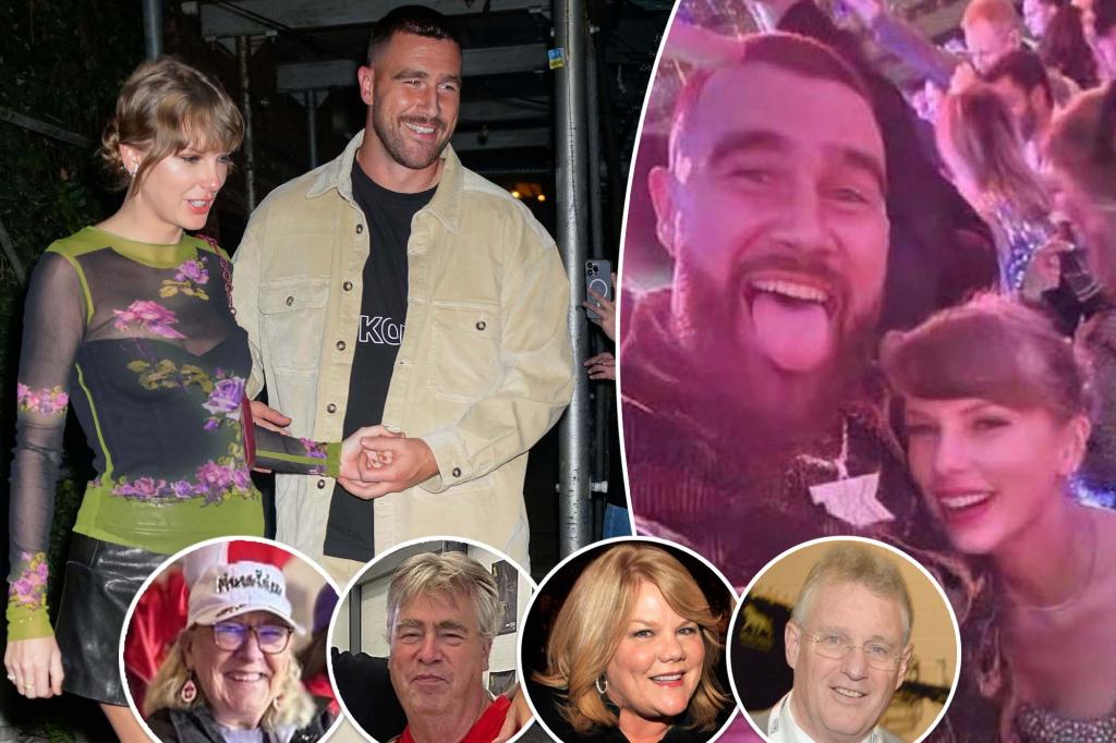 Featured image for "Taylor Swift and Travis Kelce: America's Sweetheart Duo Radiates Unprecedented Joy"