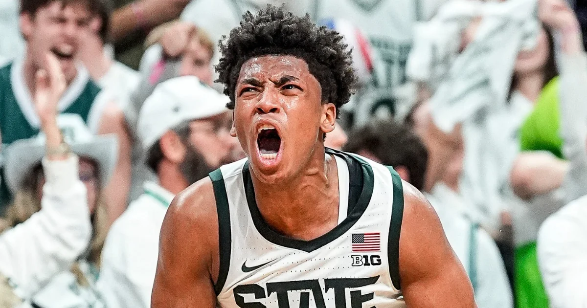 Fears Tech Foul for Groin Kick in MSU-Michigan Clash