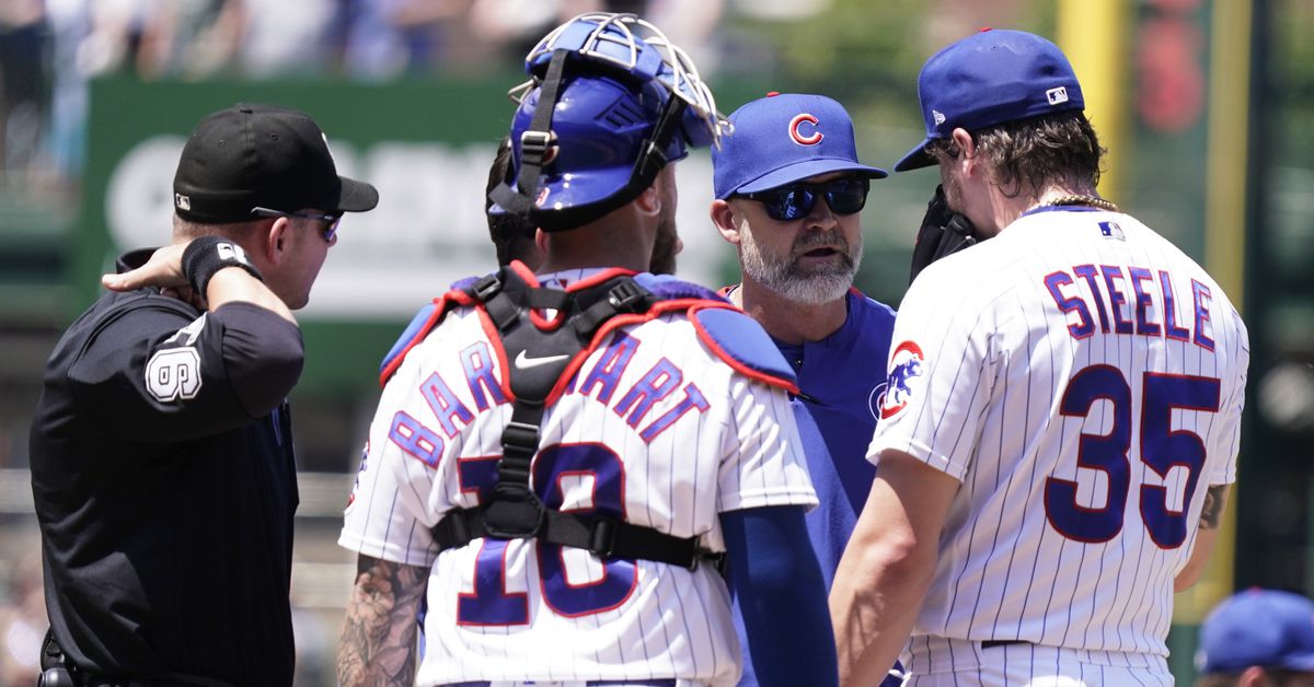 Featured image for Cubs place Justin Steele on injured list, call up Miguel Amaya.