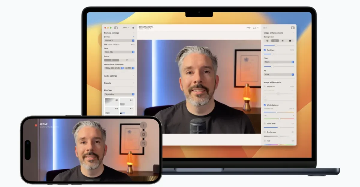 Indie webcam startup sues Apple over Continuity Camera, accusing it of sherlocking