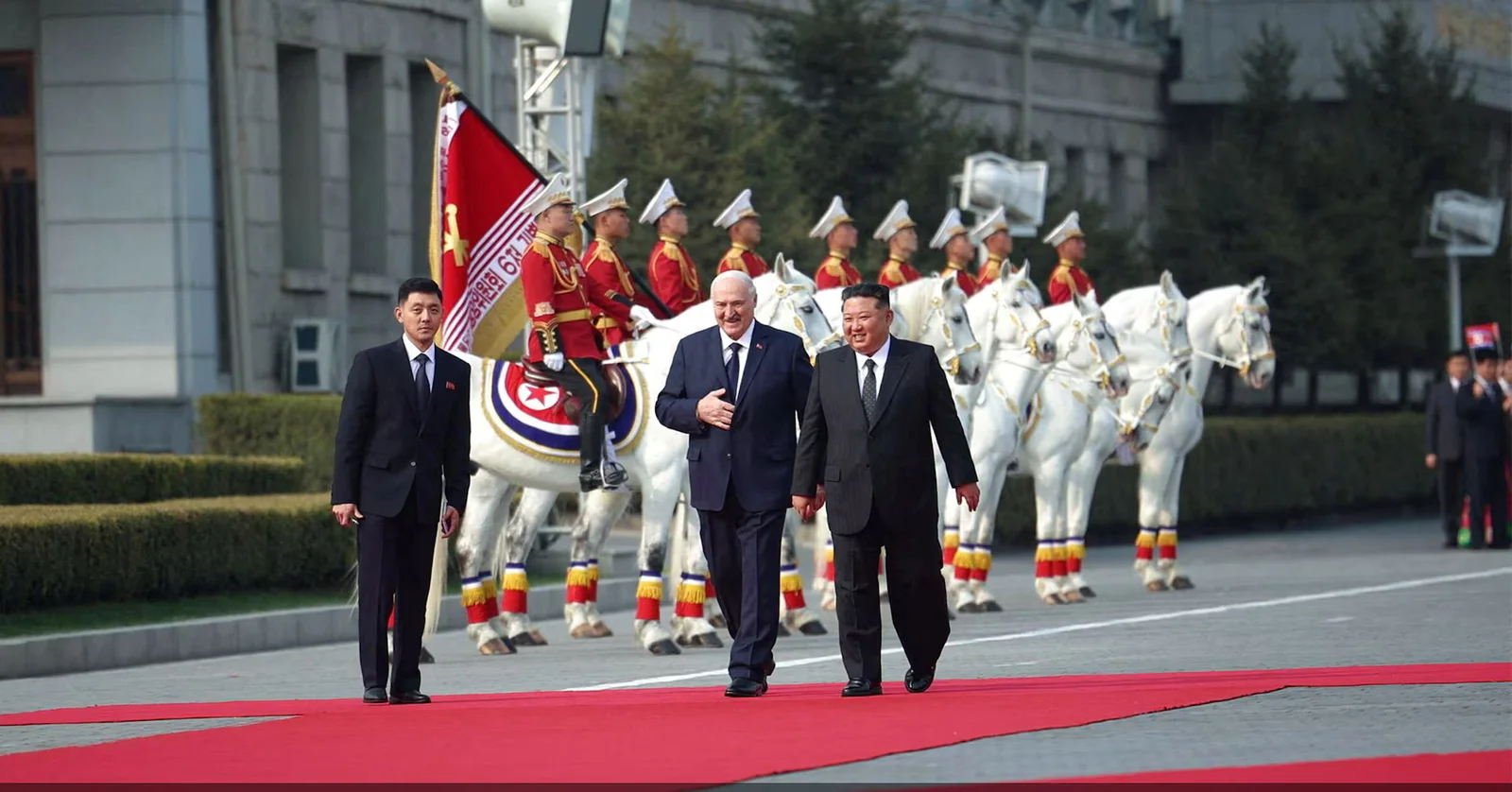 Kim and Lukashenko tighten Kremlin-aligned ties in Pyongyang