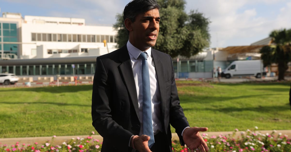 Rishi Sunak's Pledge of Solidarity with Israel Strengthens Ties