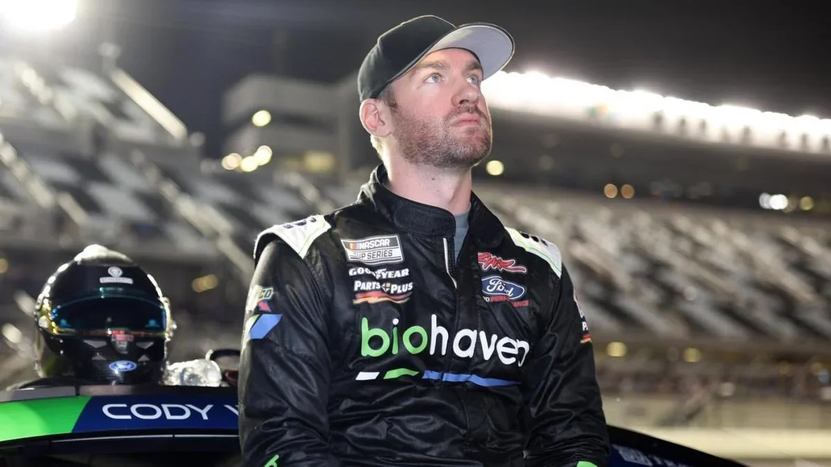 NASCAR Driver Cody Ware Suspended Indefinitely After Assault Arrest.