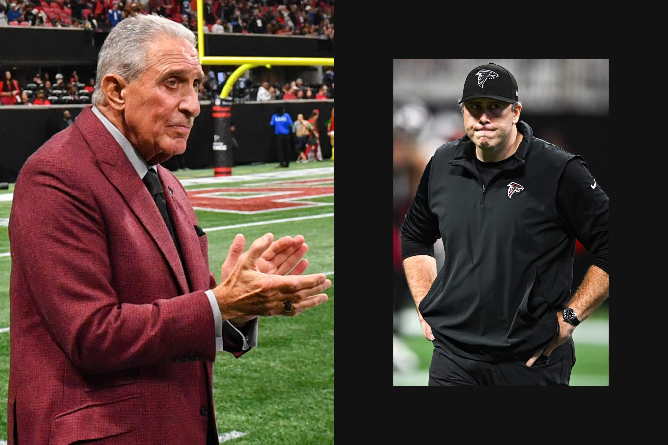 "Arthur Blank Discusses Falcons' Coaching Shake-Up and Future Plans"
