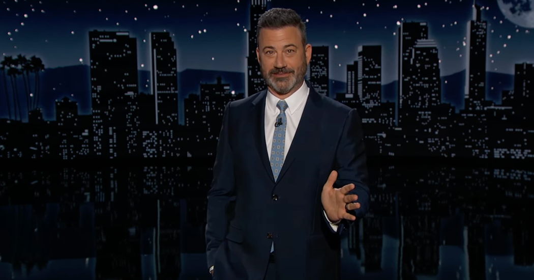 Jimmy Kimmel Roasts Trump's Latest Claims and Interviews.