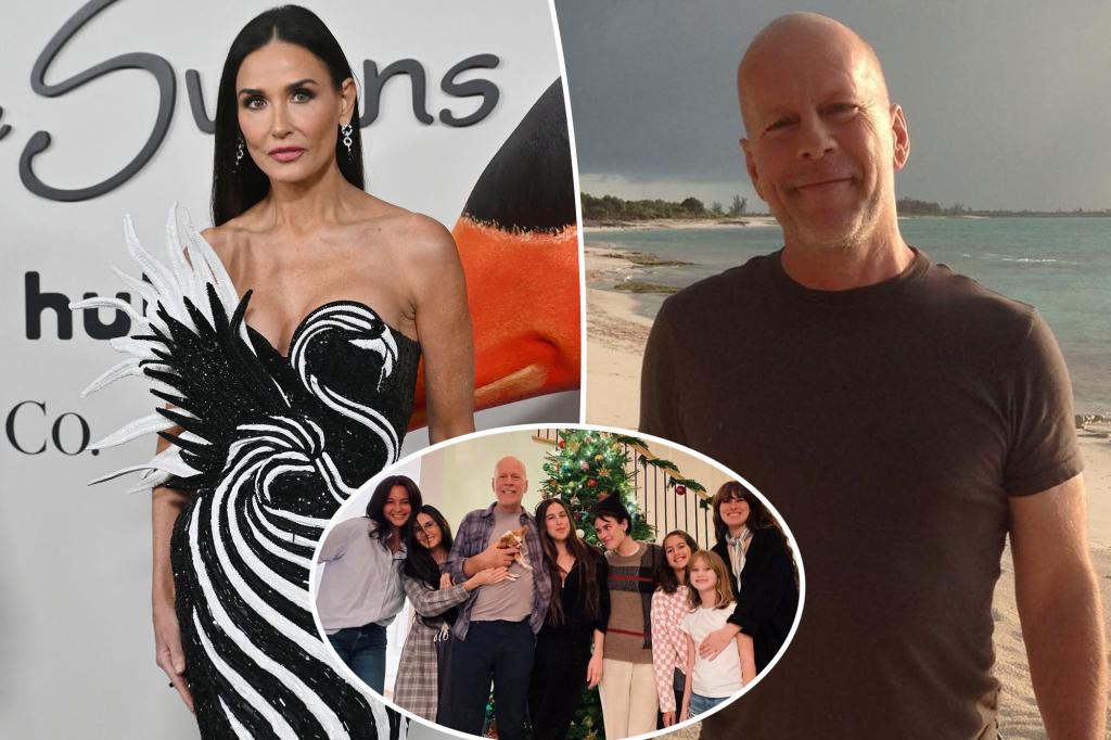 "Demi Moore Opens Up About Bruce Willis' Dementia Struggle"