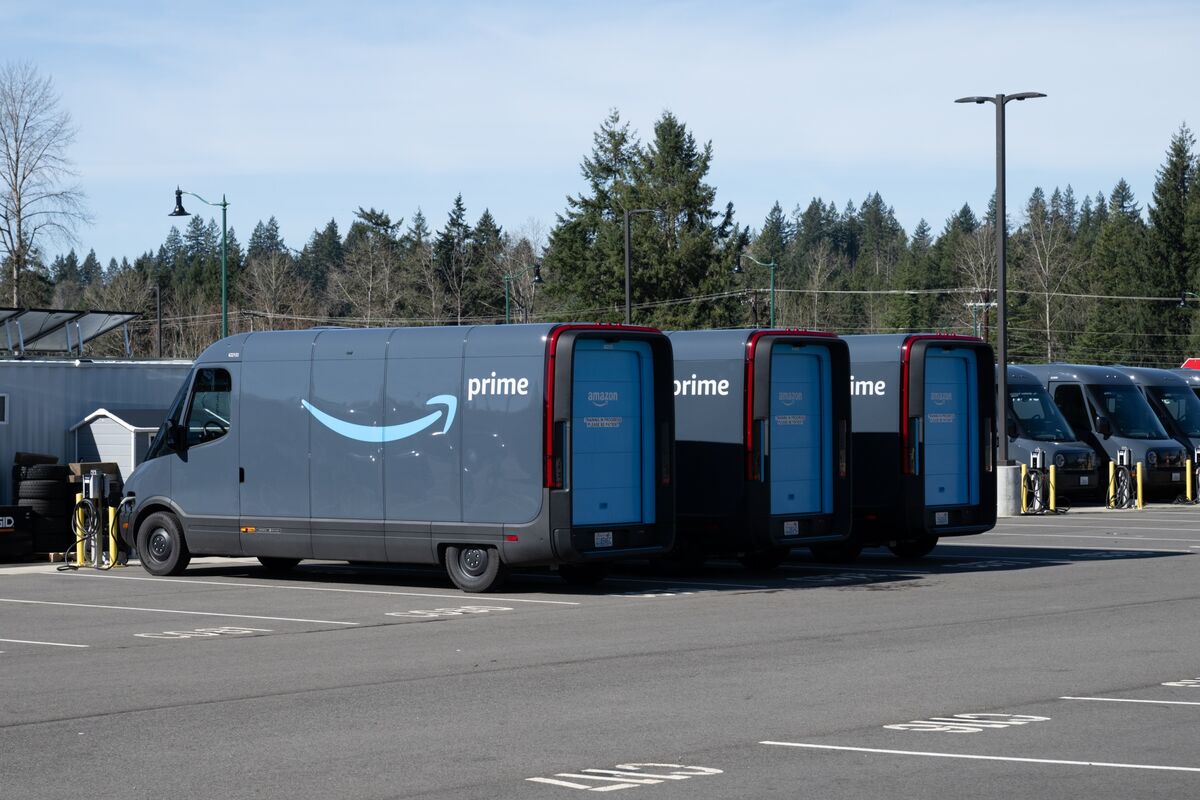 Featured image for "Revolutionizing Delivery: Amazon's Electric Van Fleet and EV Charging Network"