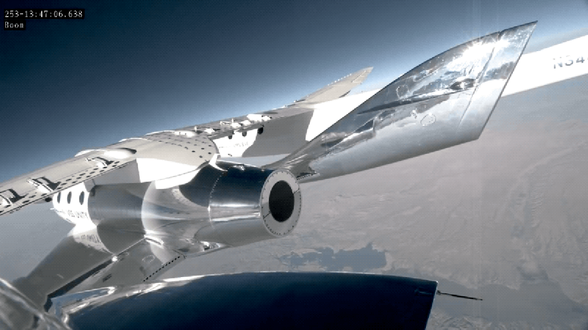 Virgin Galactic's Spacecraft Successfully Completes Test Flight After Two-Year Hiatus.