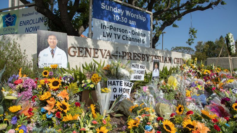 California church shooting suspect indicted on 98 federal counts, including hate crimes.
