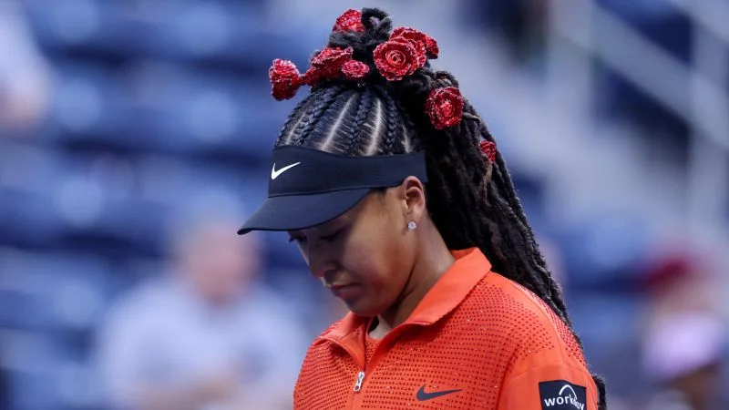 Naomi Osaka Stuns at US Open with Rose-Themed Outfit and Labubu Mascot