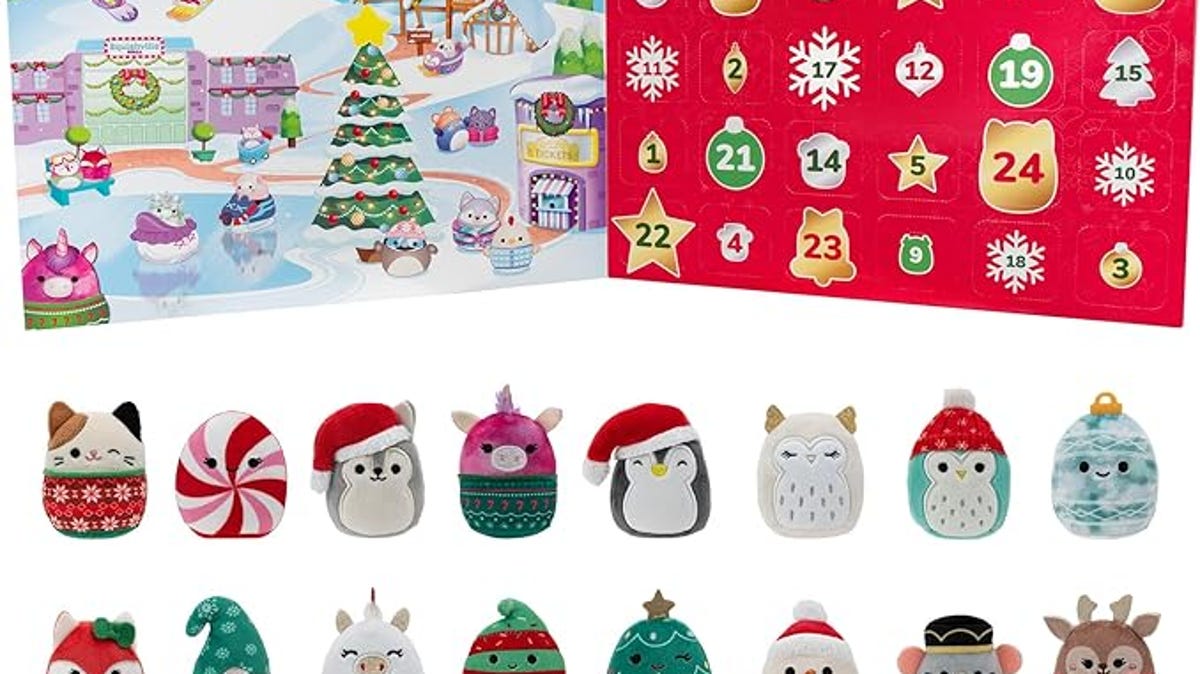 Featured image for Squishmallows' Advent Calendar: A Fast-Selling Plushie Extravaganza