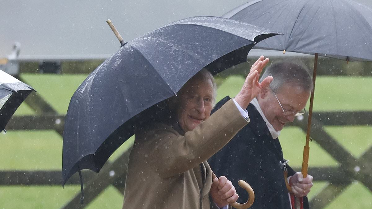 "Royal Resilience: King Charles and Queen Camilla's Church Appearance Amidst Challenges"