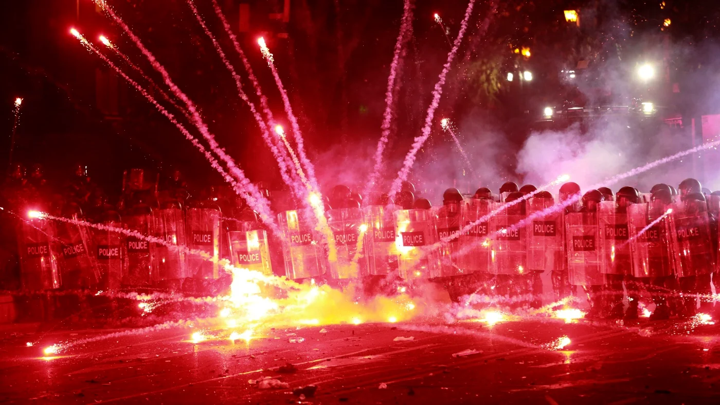 Georgia's Political Turmoil: Protests Erupt Over EU Bid Suspension