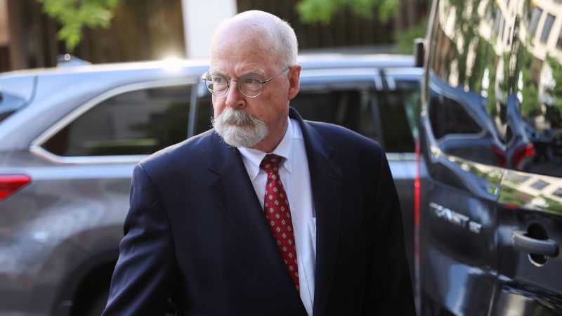 Featured image for John Durham testifies on FBI's Russia probe in public hearing.