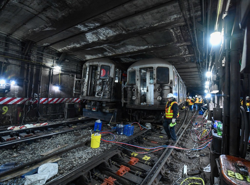 Featured image for "MTA Subway Derailment Chaos: Worker Pleaded for Stop, Vandals Cause Emergency Brake Pulls, and Service Restored"