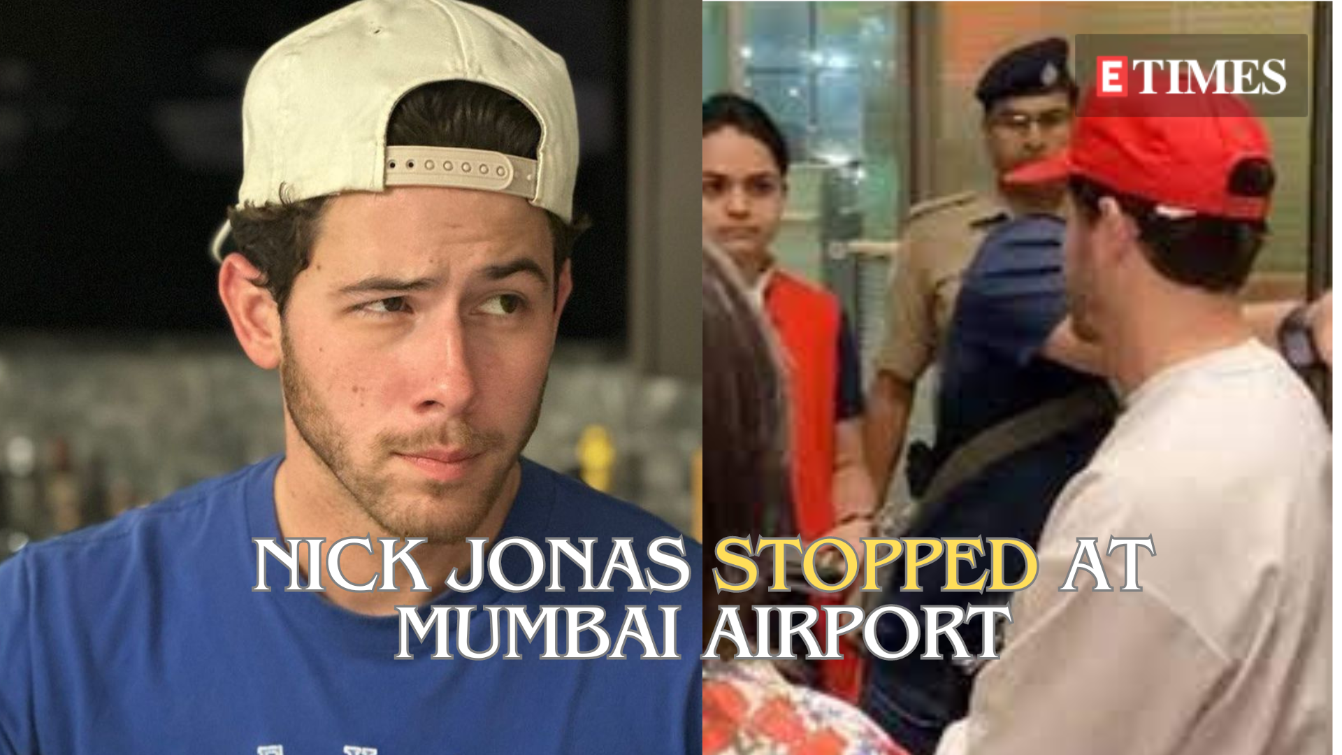 Featured image for Nick Jonas' Eventful Mumbai Visit: Airport Security, Debut Performance, and Emotional Moments