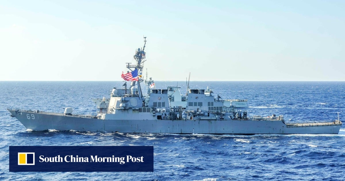 US Navy denies Chinese claims of illegal South China Sea passage.