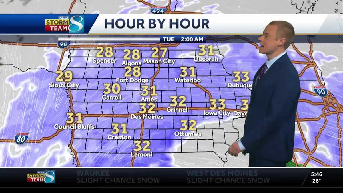 "Winter Storm Alert: Central Iowa Braces for Snow and Wind"