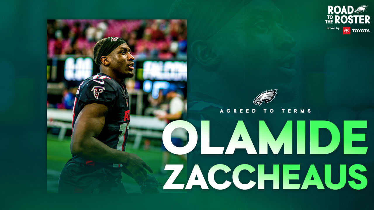 Eagles sign Olamide Zaccheaus and receive lukewarm reception from NFL executives.
