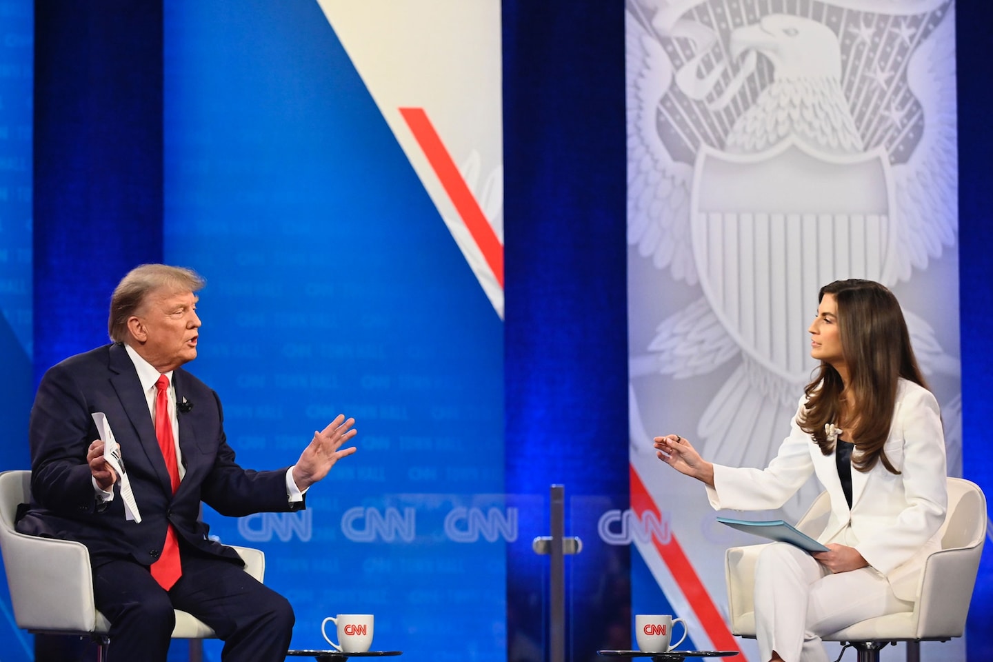 "CNN faces backlash over Trump town hall coverage"