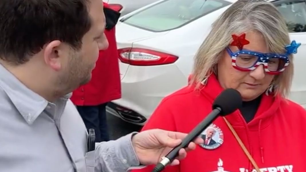 "Prankster's Question Unravels Trump Fan's Logic in Real-Time"