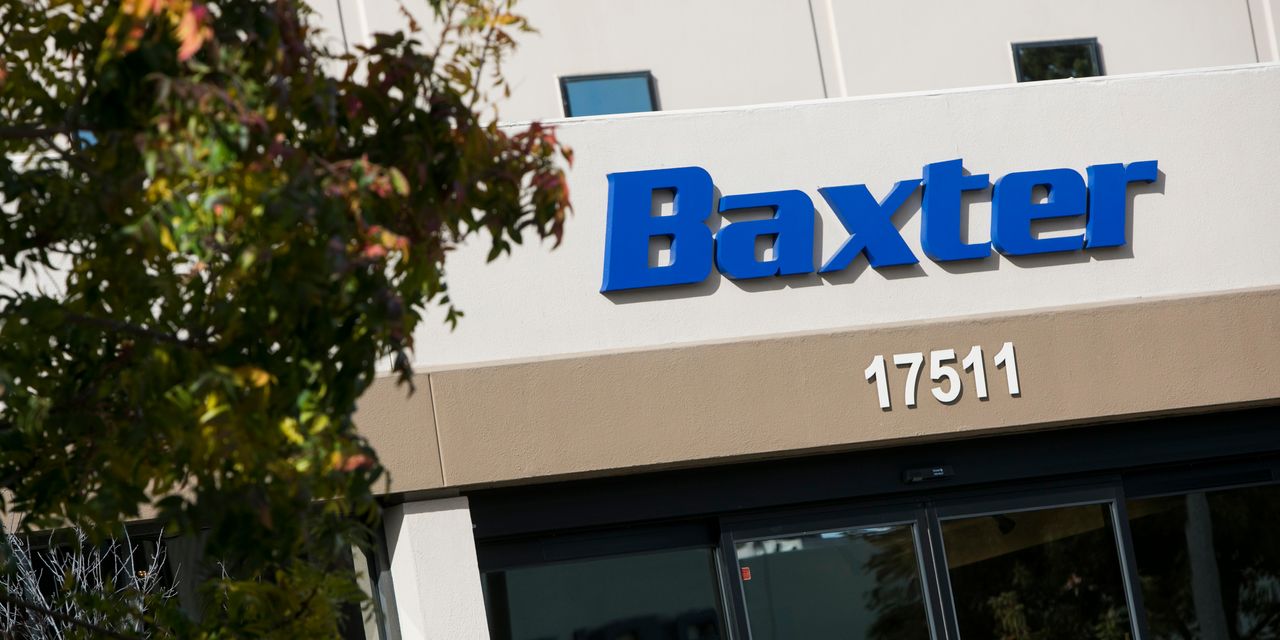 Featured image for Baxter sells biopharma unit for $4.25B to Advent International and Warburg Pincus.