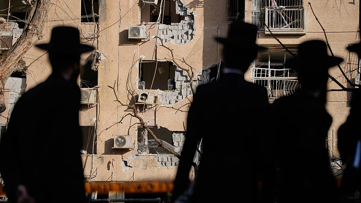 Iranian missiles strike southern Israel, injuring over 160