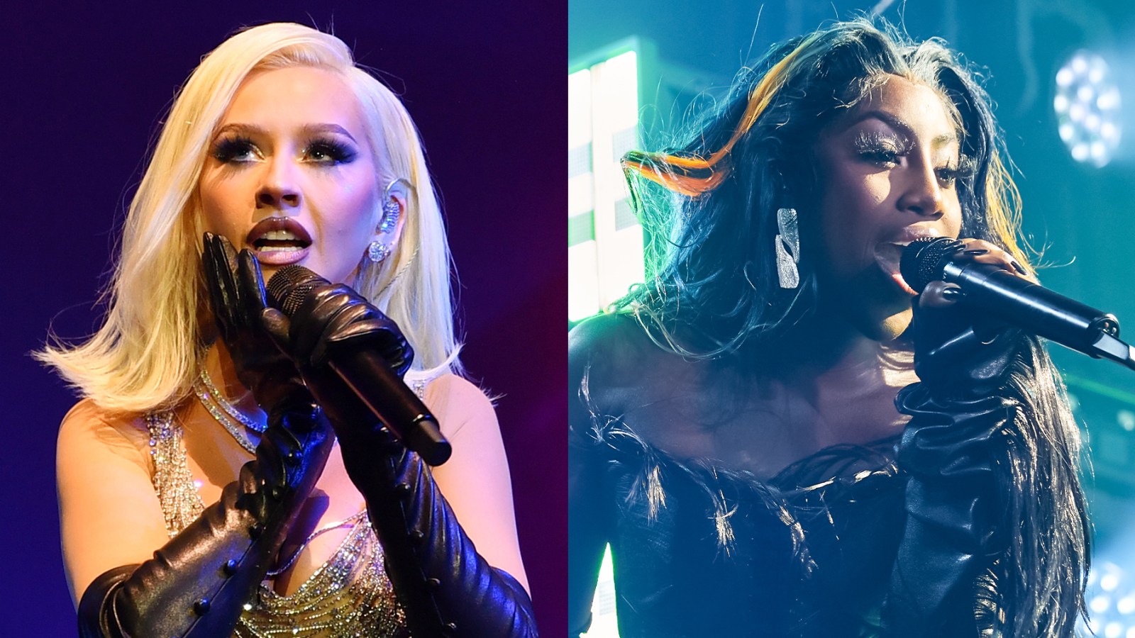 Featured image for "Christina Aguilera Stuns as Ice Queen and Wows Bree Runway with Song Tribute in Vegas"