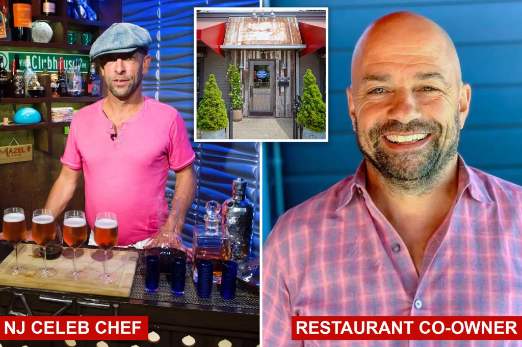 Teen bartender allegedly groped by drunk patron at NJ celebrity chef's BBQ joint.