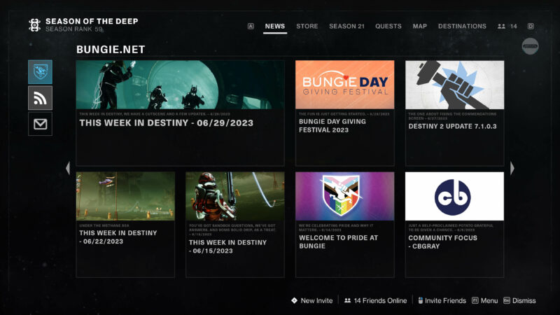 Bungie Addresses Destiny 2 Community's In-Game Mailbox Requests