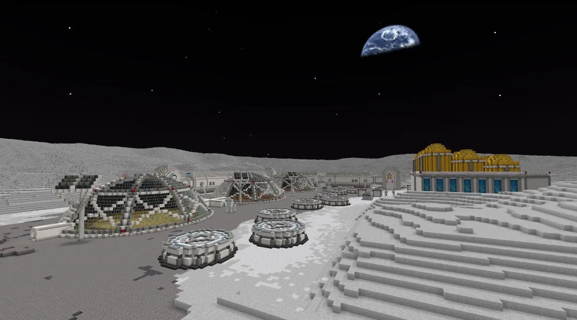 "Build Your Own Moon Base in Minecraft with New 'Lunarcraft' Game"