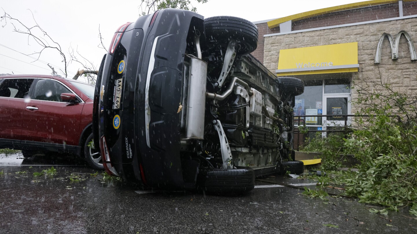 "Devastating Storms Ravage Gulf South, Quieter Weather Ahead"
