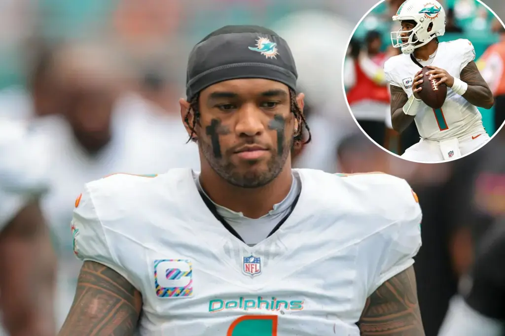 Featured image for Tua Tagovailoa Criticizes Dolphins' Meeting Attendance Amid Team Concerns