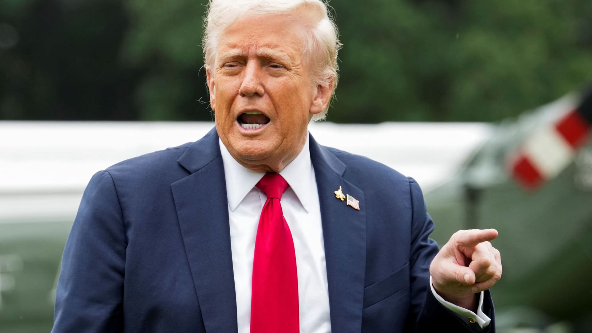 Trump views government shutdown as chance to cut Democratic priorities