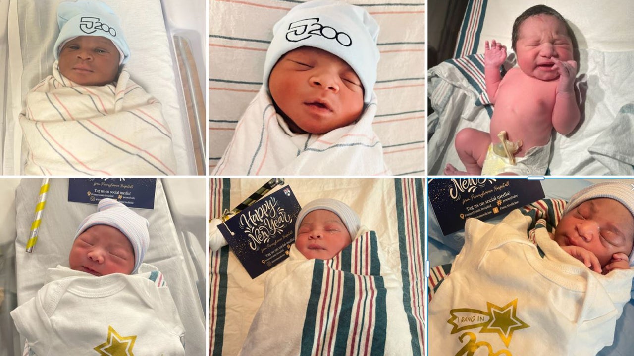 "Philadelphia and Pittsburgh Hospitals Celebrate the Arrival of 2024's New Year's Babies"