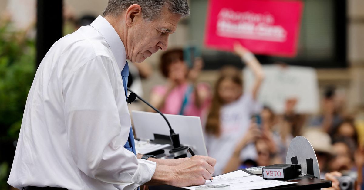 North Carolina Governor Vetoes Abortion Ban, Override Possible